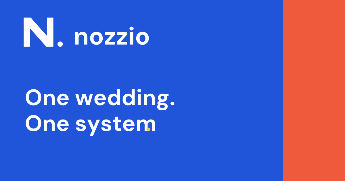 Nozzio - Plan your wedding with more clarity